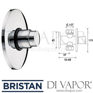 Bristan Self Closing Recessed Shower Spare Parts - BR DV 265
